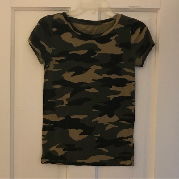 J. Crew Tops - Camo J. Crew Tee